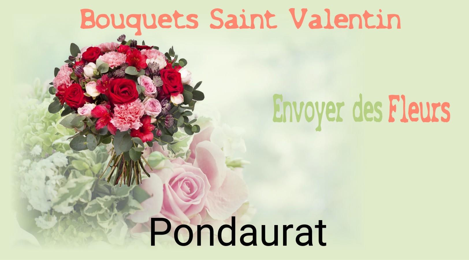 Roses de Saint-Valentin livrées à Pondaurat